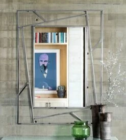 Miroir Rectangulaire En Acier Inoxydable Argent Rani L 90 Cm -TODAY || Disney || Fisher Price Soldes miroir rectangulaire en acier inoxydable argent rani l 90 cm 3666722000512 1383465