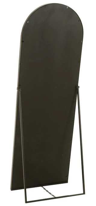 Miroir Sur Pied En Métal Noir Wouna L 50 Cm 4 Miroir Sur Pied En Métal Noir Wouna L 50 Cm – Image 2