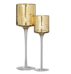 Photophore Sur Pied Verre Doré Narsh -TODAY || Disney || Fisher Price Soldes photophore sur pied verre dore narsh 5415203951663 356968