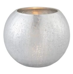 Photophore Verre Craquelé Argenté Mat Licia D 20 Cm -TODAY || Disney || Fisher Price Soldes photophore verre craquele argente mat licia d 20 cm 5415203965080 360378