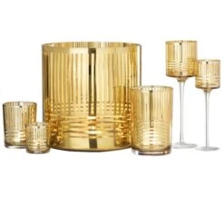 Photophore Verre Doré Narsh -TODAY || Disney || Fisher Price Soldes photophore verre dore narsh 5415203951670 356954