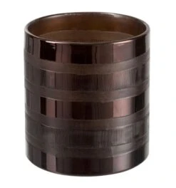 Photophore Verre Marron Narsh - Lot De 3