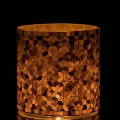 Photophore Verre Mosaïque Gris Marino H 20 Cm -TODAY || Disney || Fisher Price Soldes photophore verre mosaique gris marino h 20 cm 5400924020132 373272