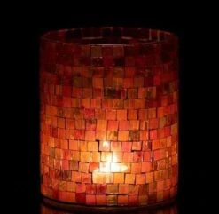 Photophore Verre Rose à Mosaïque Veeda H 15 Cm -TODAY || Disney || Fisher Price Soldes photophore verre rose a mosaique veeda h 15 cm 5400924020156 377667