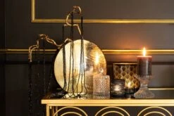 Photophores Sur Pied Verre Noir Et Doré Ysarg - Lot De 4 -TODAY || Disney || Fisher Price Soldes photophores sur pied verre noir et dore ysarg lot de 4 5415203951540 352528