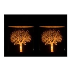 Photophores Verre Blanc Et Bleu Marino H 20 Cm - Lot De 2 -TODAY || Disney || Fisher Price Soldes photophores verre blanc et bleu marino h 20 cm lot de 2 5400924040185 373179