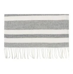 Plaid Acrylique à Rayures Noir Et Blanc Bialli -TODAY || Disney || Fisher Price Soldes plaid acrylique a rayures noir et blanc bialli 5415203978714 369106