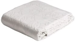 Plaid Classique En Coton Gris Et Blanc Buse