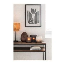 Set De 6 Photophores Verre Noir Et Marron Cintee H 15 Cm -TODAY || Disney || Fisher Price Soldes set de 6 photophores verre noir et marron cintee h 15 cm 5400924040116 372060