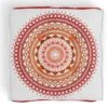 SOLEIL D'OCRE Coussin De Sol Mandala - 40x40x8 Cm - Blanc Et Orange Corail -TODAY || Disney || Fisher Price Soldes soleil d ocre coussin de sol mandala 40x40x8 cm blanc et orange corail 3418170067773 456198