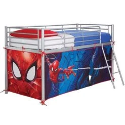 SPIDERMAN Tente Pour Lit Enfant Surélevé