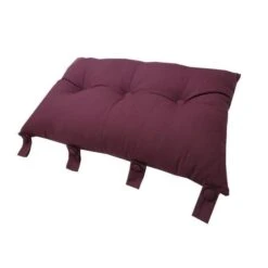 Tete De Lit Coussin 100% Coton Uni - 50x70 Cm - Prune -TODAY || Disney || Fisher Price Soldes tete de lit coussin 100 coton uni 50x70 cm prune 3700301142801 461474