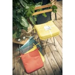 TODAY Lot De 4 Galettes De Chaise SKY 38x38x1,5cm - Déperlant - Bleu Aqua -TODAY || Disney || Fisher Price Soldes today lot de 4 galettes de chaise sky 38x38x1 5cm deperlant bleu aqua 3574641022914 461260